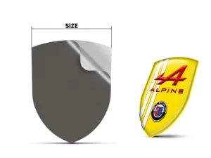 Alpina Heckscheibenaufkleber Racing Stern Exklusiv Auto